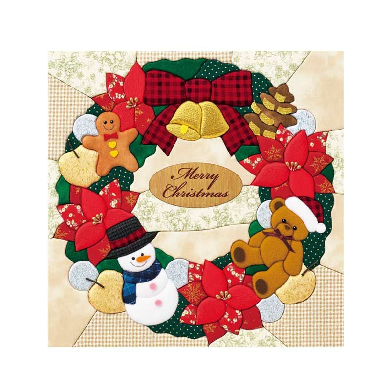 きめこみ・クリスマスリース｜株式会社さくらほりきり