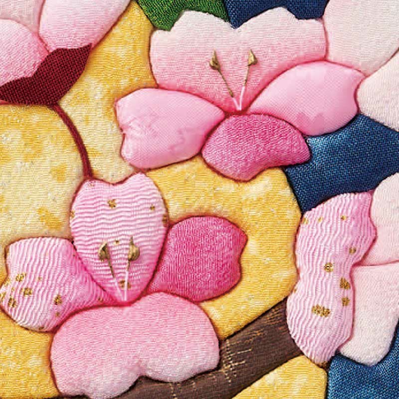 きめこみ・月夜の桜｜株式会社さくらほりきり