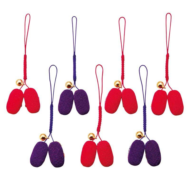 裏面は2種類の無地布で作ります