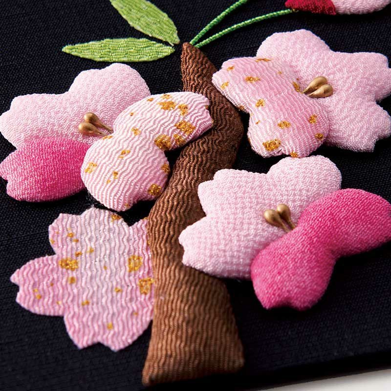 三連タペストリー・春薫の花｜株式会社さくらほりきり