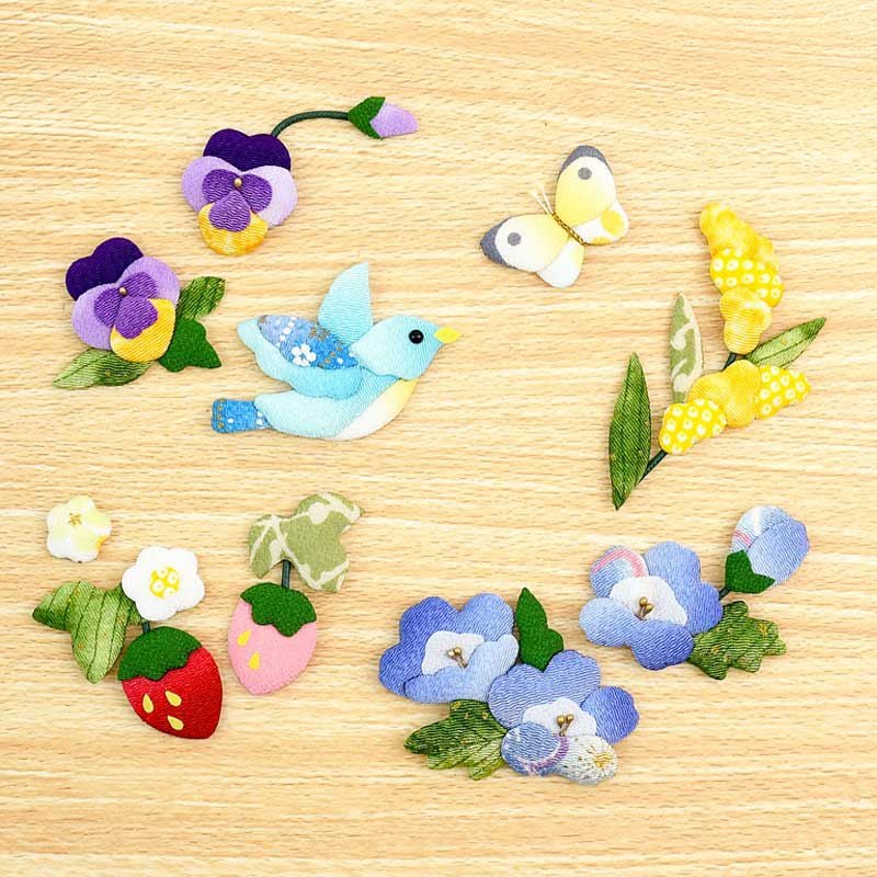 6種類のモチーフを作ります