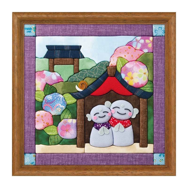 きめこみ暦・六月（お地蔵さん）｜株式会社さくらほりきり