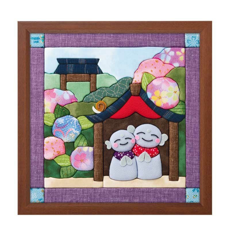 きめこみ暦・六月（お地蔵さん）｜株式会社さくらほりきり