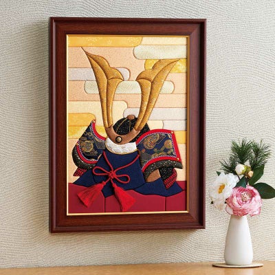 きめこみ特大・金襴の悠然兜