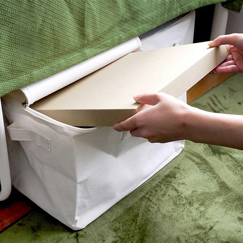 収納スペースを取らずコンパクトに保管ができます