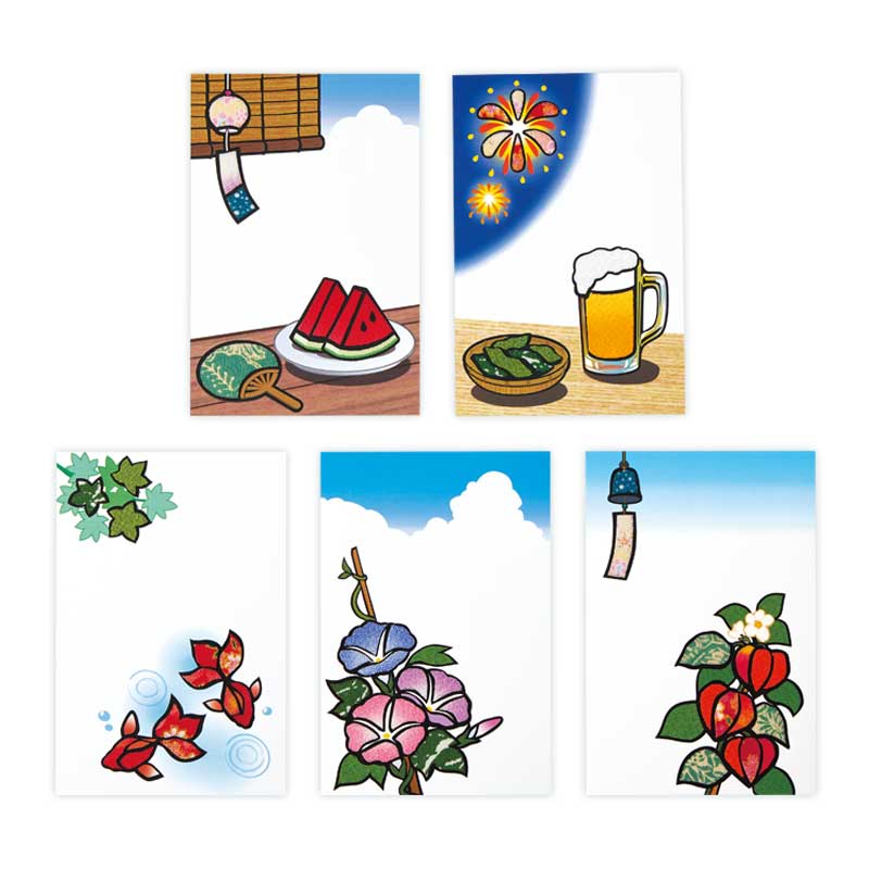 さくらあーと・布で作る夏のおたよりセット(F)｜株式会社さくらほりきり