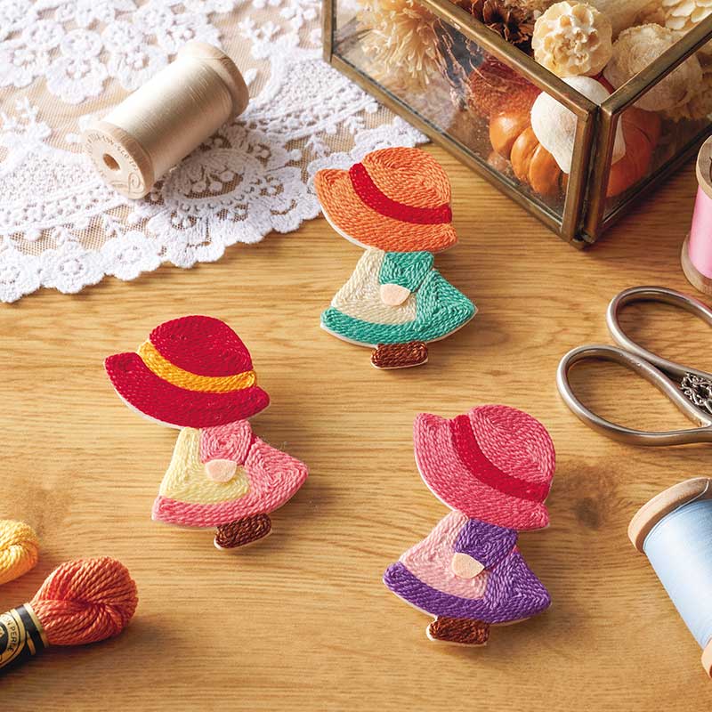 スーちゃんマグネットの色はピンク、ミントグリーン、パープルの3種類！