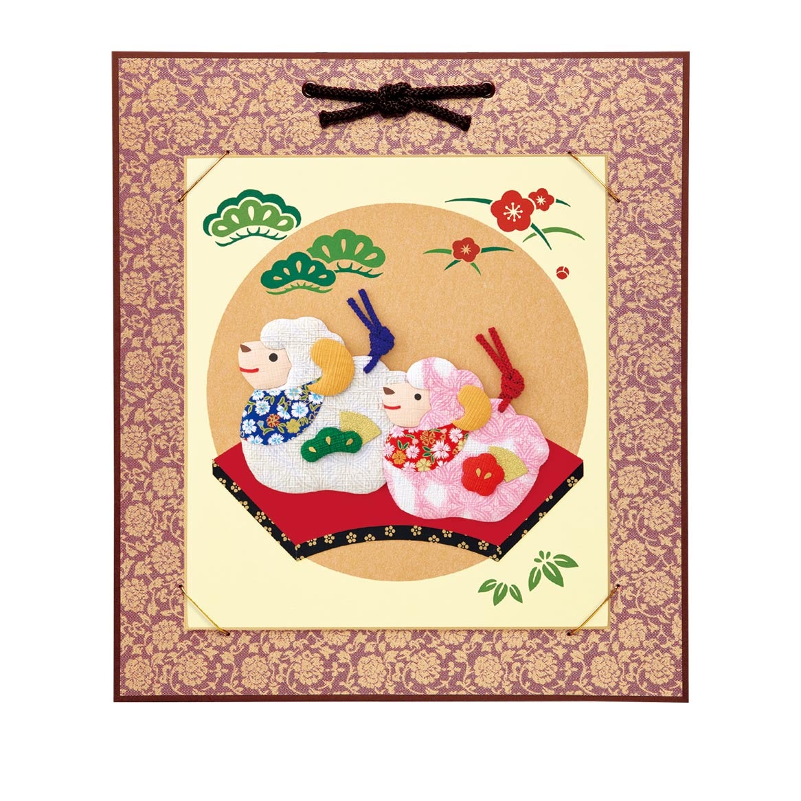 かんたん押絵・しあわせ七宝未（大色紙）｜株式会社さくらほりきり