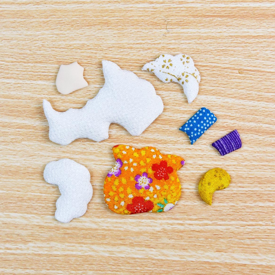 八角かんたん押絵・宝来ひつじ｜株式会社さくらほりきり