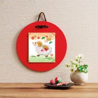 色紙掛は別売りです（1/4色紙掛・丸(赤)）