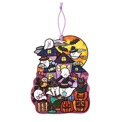 シールはり絵・いたずらおばけのハロウィン