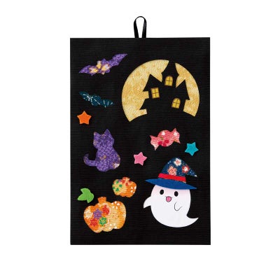 型抜きアート・楽しいハロウィン