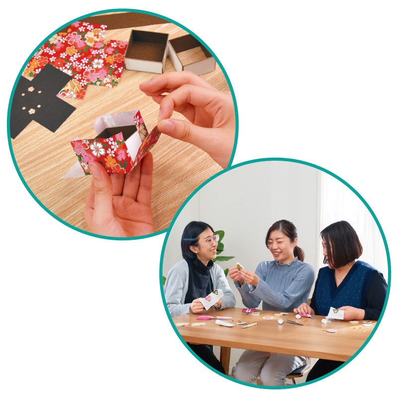 簡単に作れるので、ワークショップや講習会におすすめ